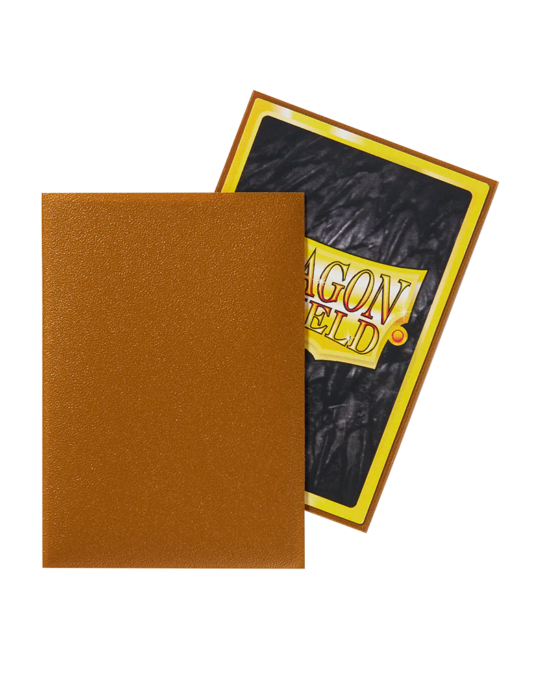 Dragon Shield Japanese Matte Sleeves - Gold (60 Sleeves) - Image 2