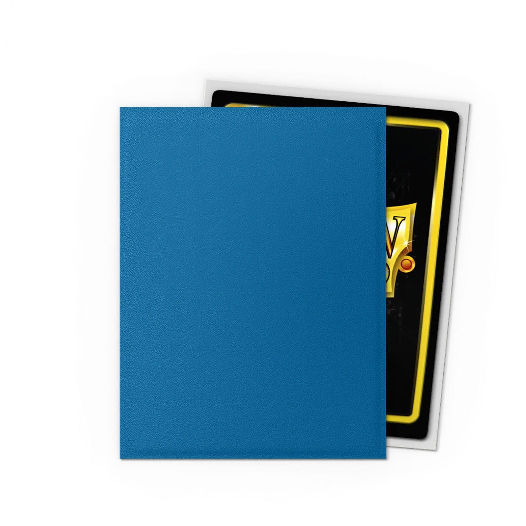 Dragon Shield Standard Matte Dual Sleeves - Special Edition - Blue Silver (100 Sleeves) - Image 3