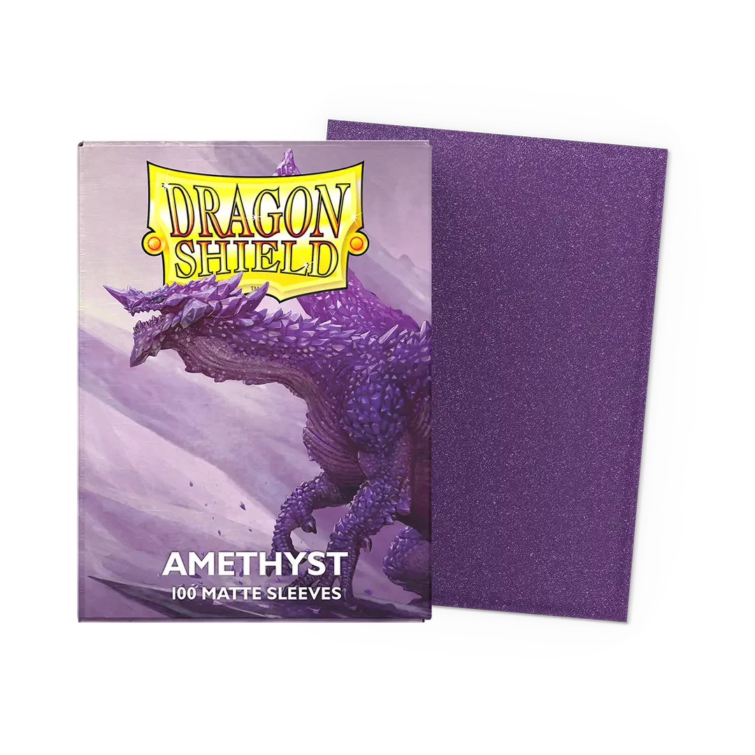 Dragon Shield Standard Matte Sleeves - Amethyst (100 Sleeves)