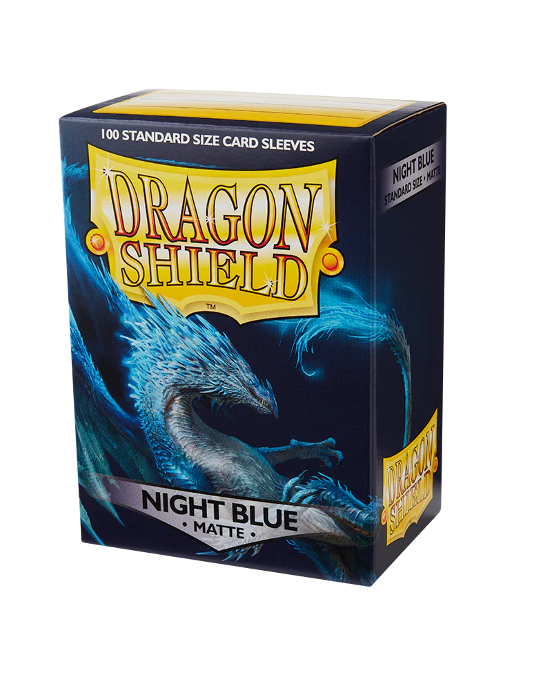 Dragon Shield Matte Sleeves - Night Blue (100 Sleeves)