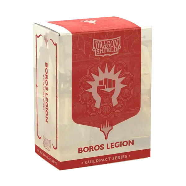 Dragon Shield Standard size License Sleeves - Magic: The Gathering Boros Legion (100 Sleeves)