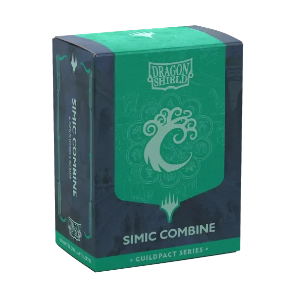 Dragon Shield Standard size License Sleeves - Magic: The Gathering Simic Combine (100 Sleeves)