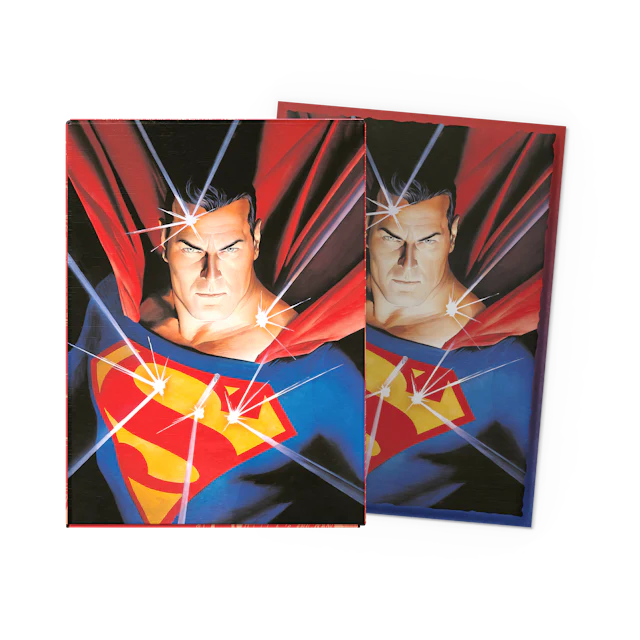 Dragon Shield Standard Size License Sleeves - Superman (100 Sleeves)