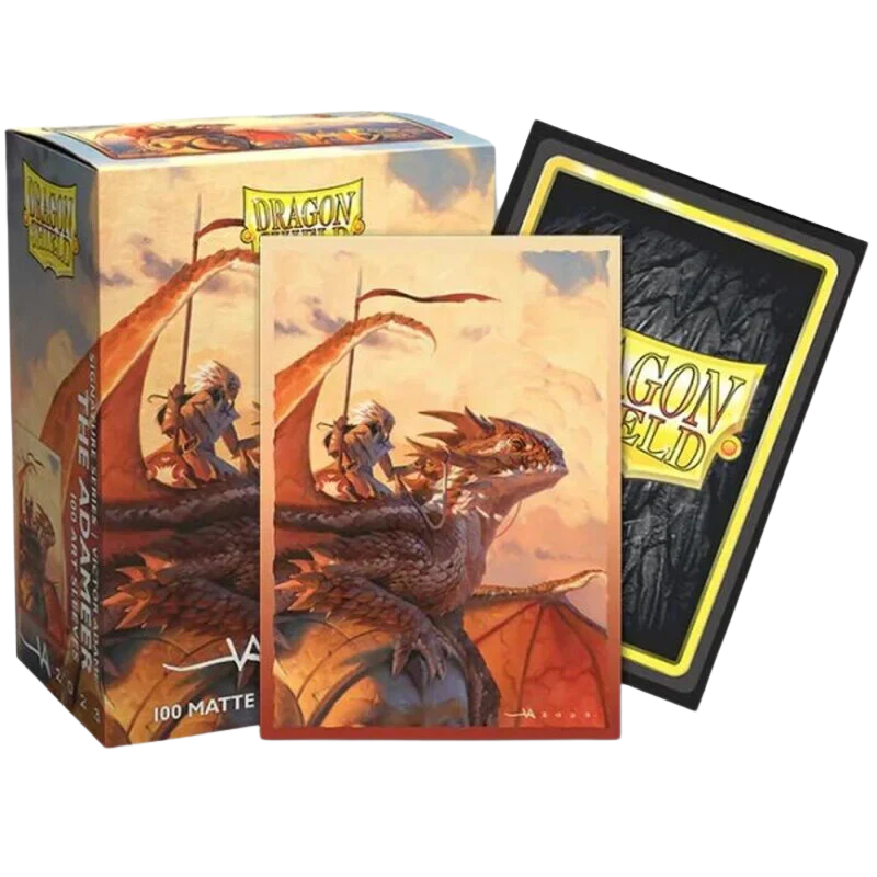 Dragon Shield Standard size Matte Dual Art Sleeves - The Adameer (100 Sleeves)