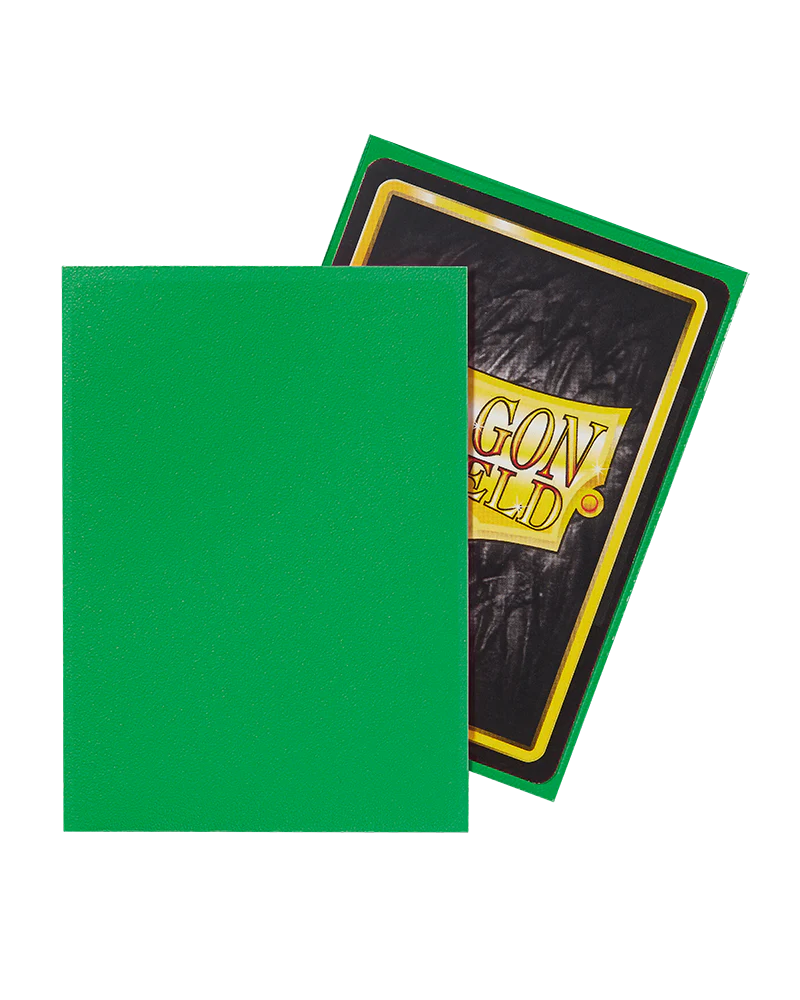 Dragon Shield Matte Sleeves - Apple Green (100 Sleeves) - Image 2