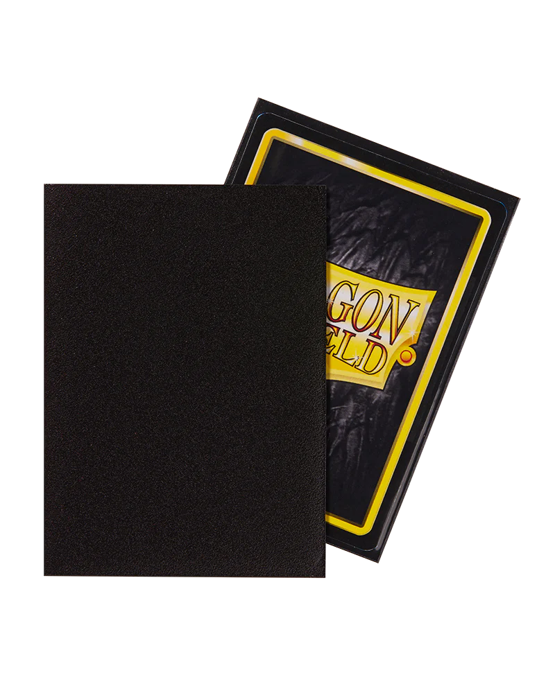 Dragon Shield Matte Sleeves - Black (100 Sleeves) - Image 2