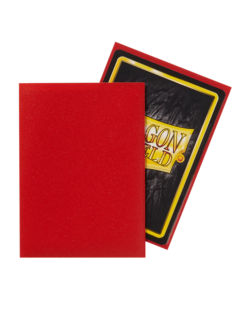 Dragon Shield Matte Sleeves - Crimson (100 Sleeves) - Image 2