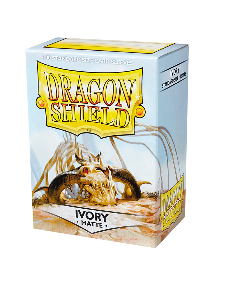Dragon Shield Matte Sleeves - Ivory (100 Sleeves)