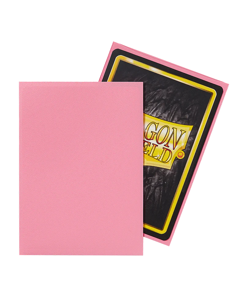 Dragon Shield Matte Sleeves - Pink (100 Sleeves) - Image 2