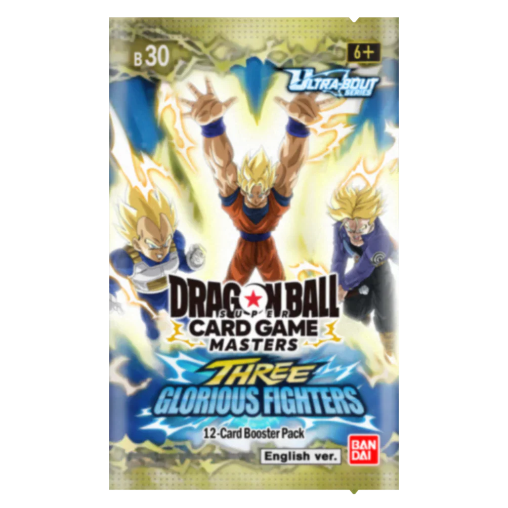 DragonBall Super Card Game - Masters "Ultra-Bout Series" Three Glorious Fighters [B30] Booster