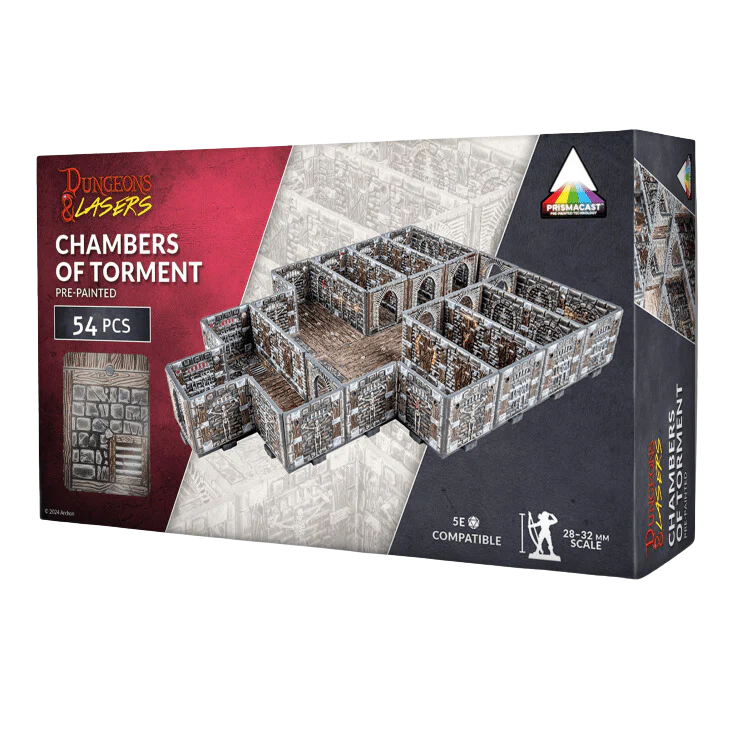 Dungeons & Lasers - Chambers Of Torment: Pre-Painted
