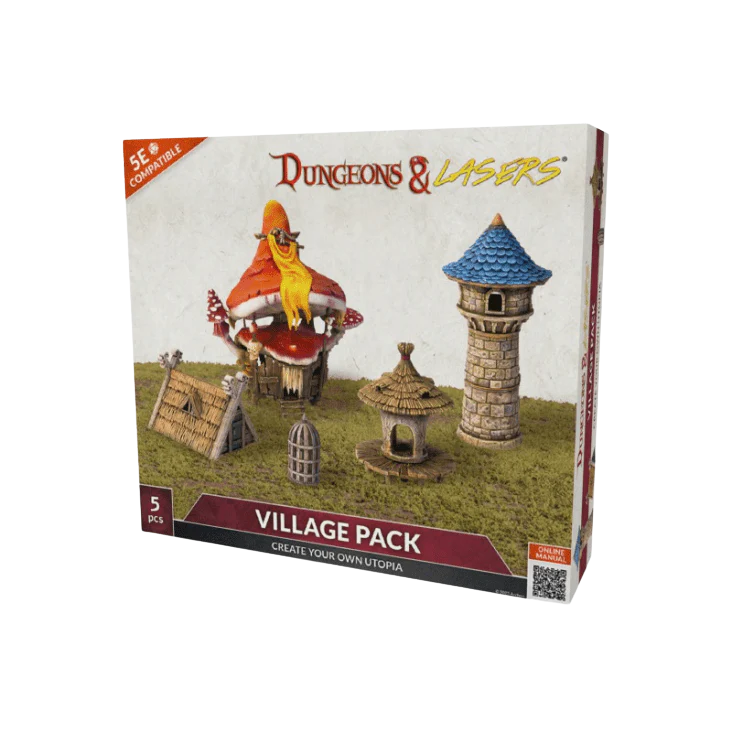 Dungeons & Lasers - Village Pack