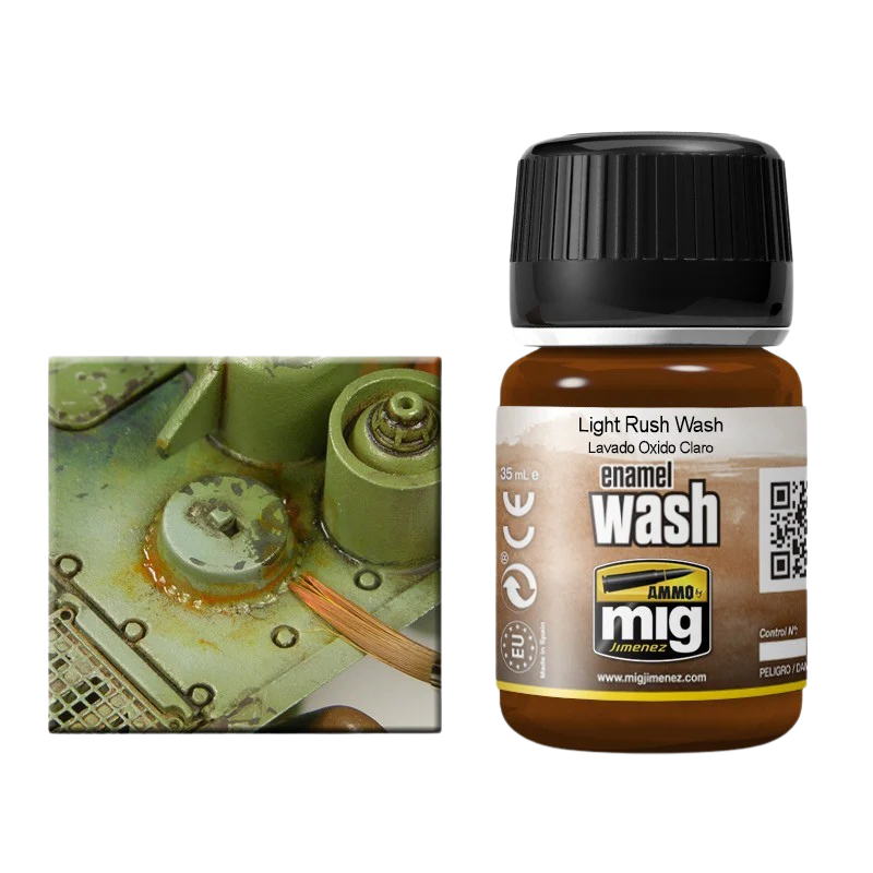 Ammo by Mig - ENAMEL WASH: Light Rust Wash