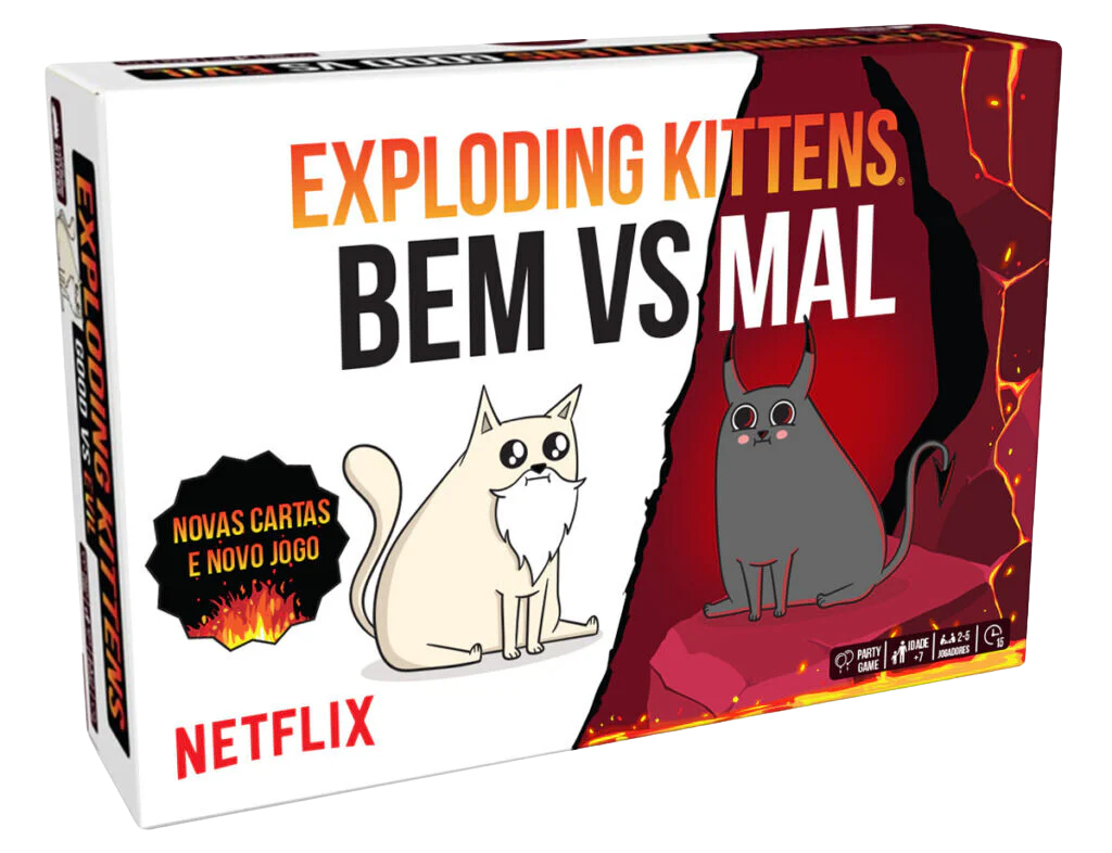 Exploding Kittens: Bem Vs Mal