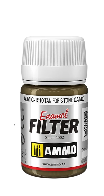 Ammo by Mig - FILTER: Tan for 3 Tone Camo