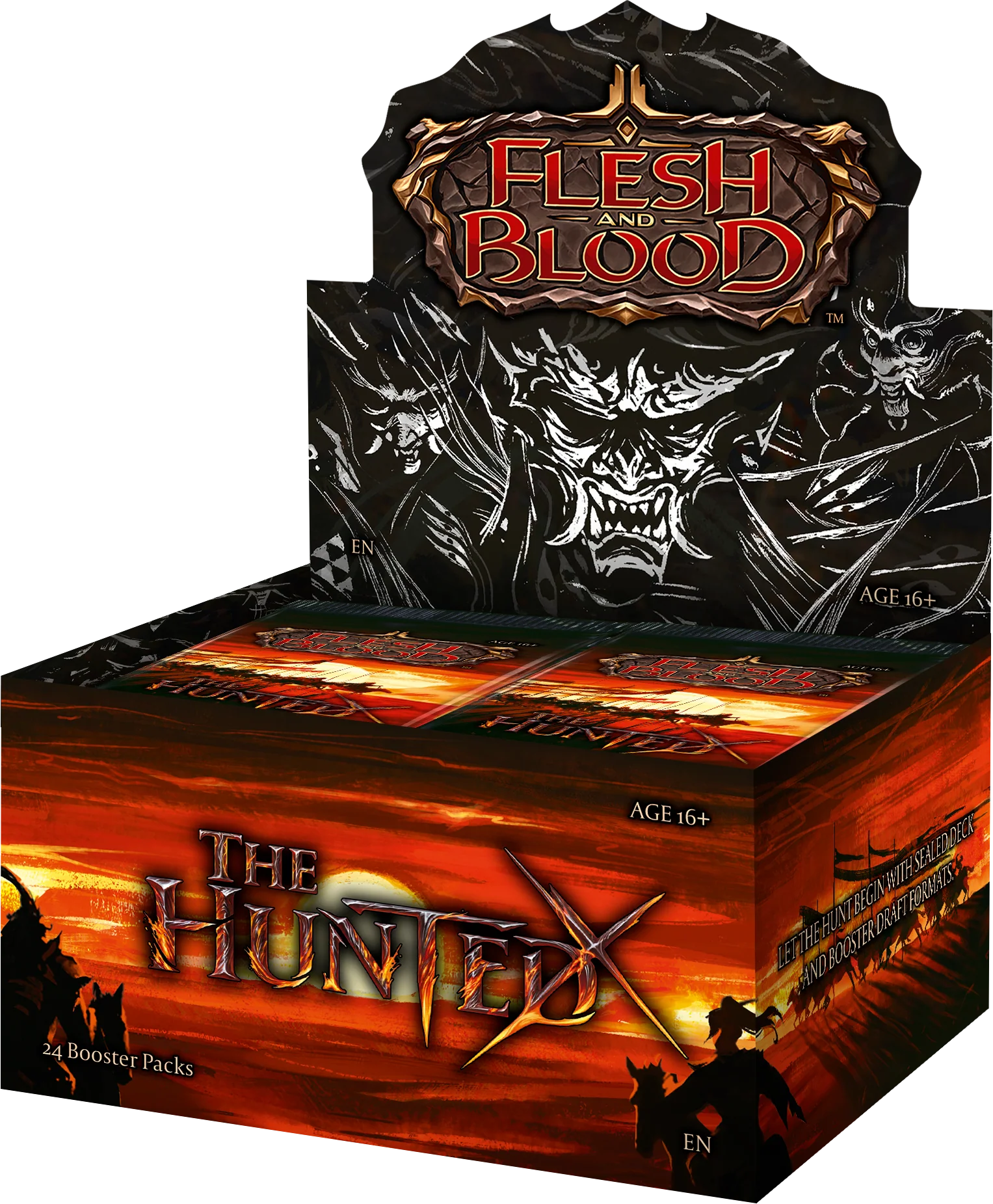 Flesh and Blood TCG - The Hunted Booster Display (24 packs) - EN