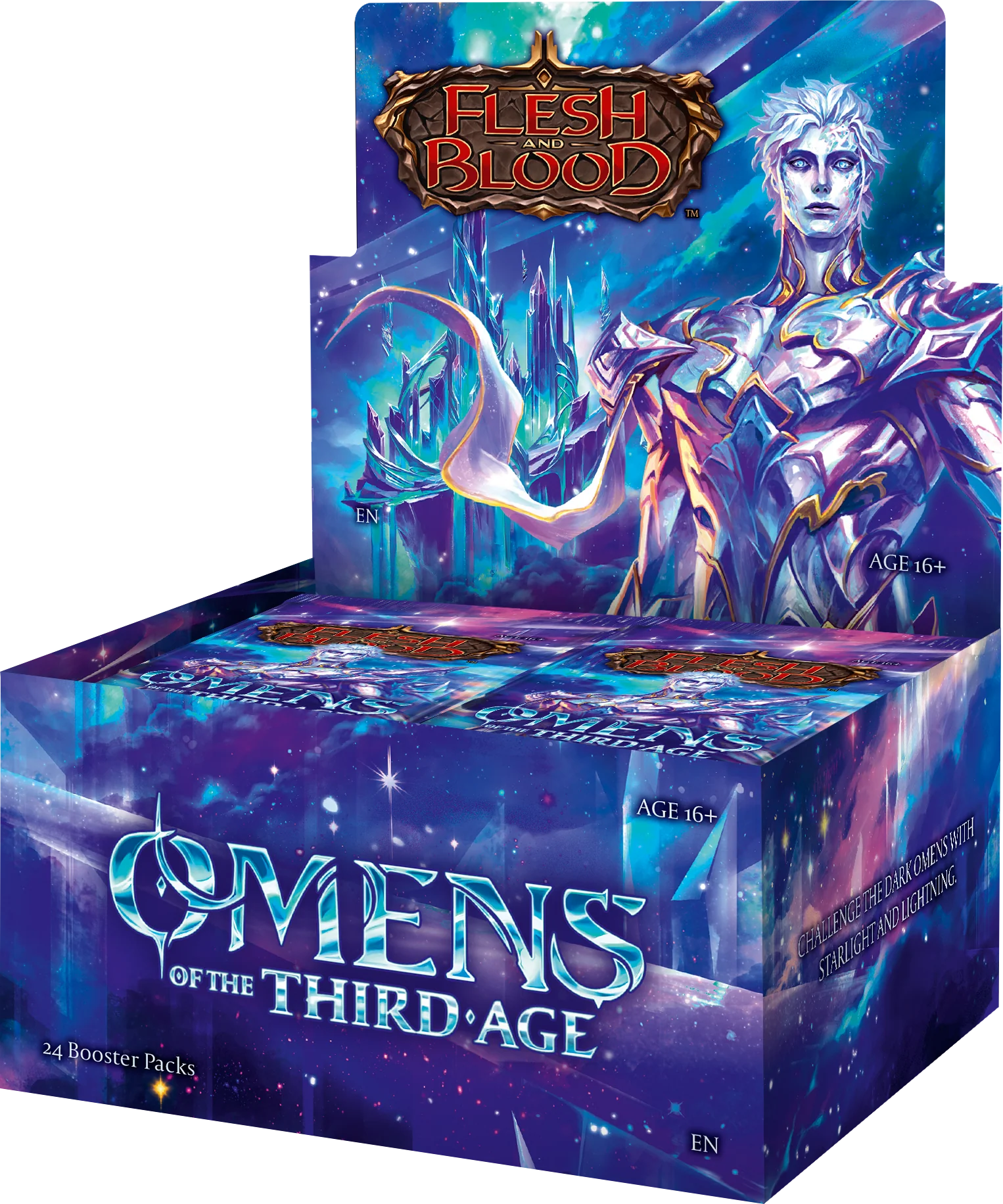 Flesh & Blood TCG - Omens of the Third Age Booster Display (24 Packs) - EN