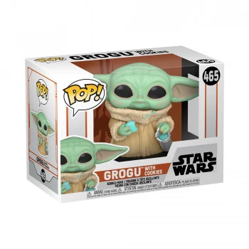 Funko POP! Star Wars: Mandalorian - Grogu w/ Cookie - 465