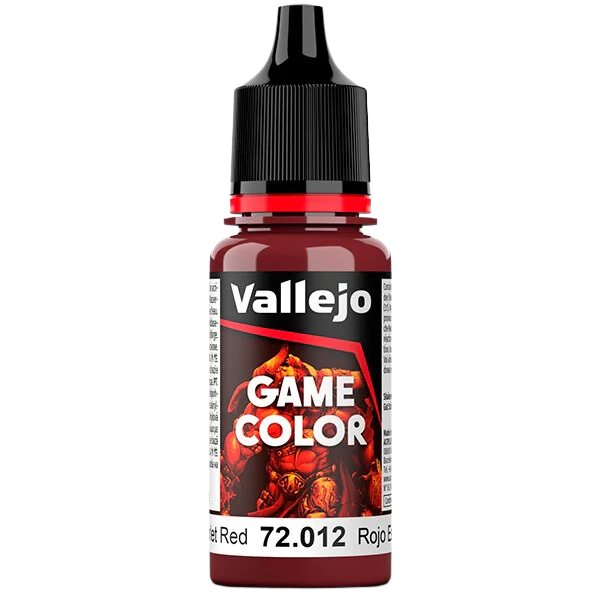 Game Color - Scarlet Red