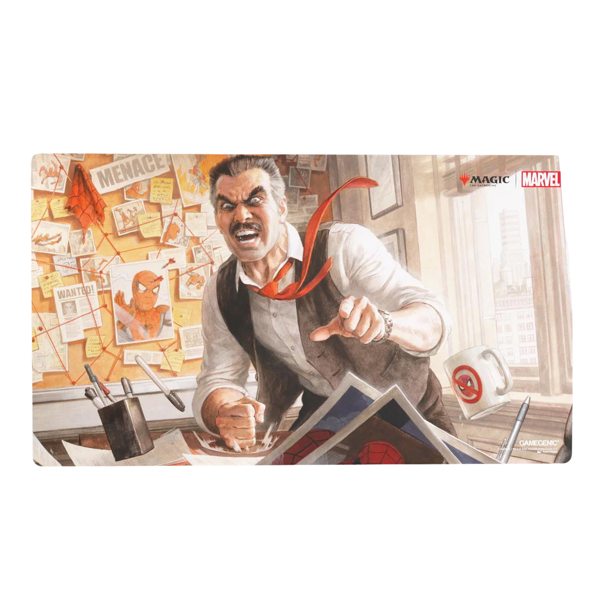 Gamegenic - Magic: The Gathering | Marvel's Spider-Man Prime Playmat - J. Jonah Jameson