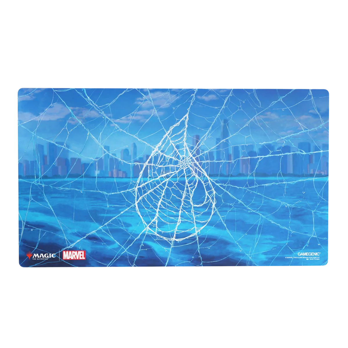 Gamegenic - Magic: The Gathering | Marvel's Spider-Man Shiny Playmat - Spider-Man Island