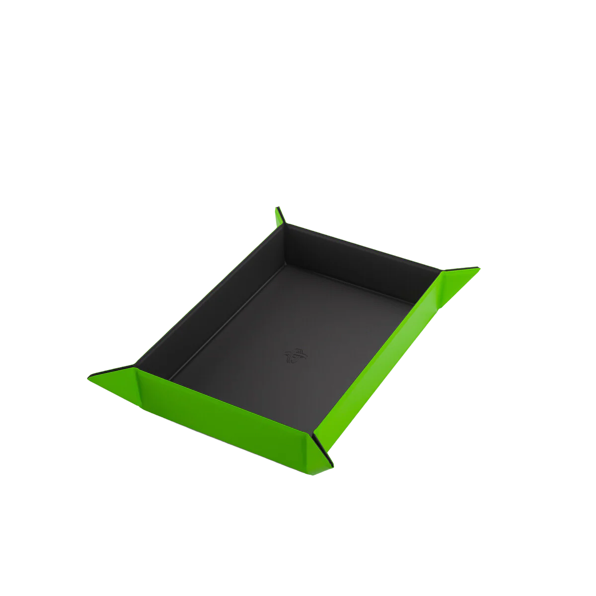 Gamegenic - Magnetic Dice Tray Rectangular Black/Green