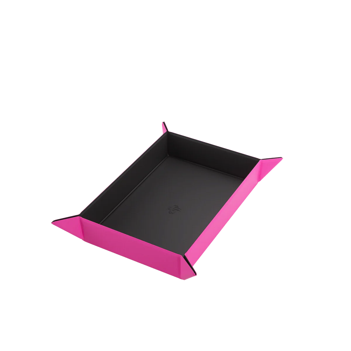 Gamegenic - Magnetic Dice Tray Rectangular Black/Pink