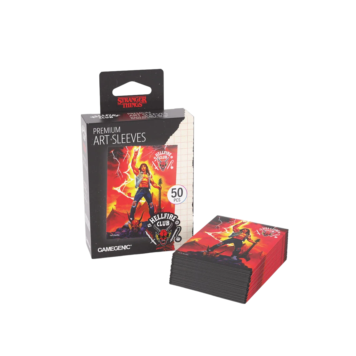 Gamegenic - Stranger Things - Hellfire Club Art Sleeves Eddie Munson