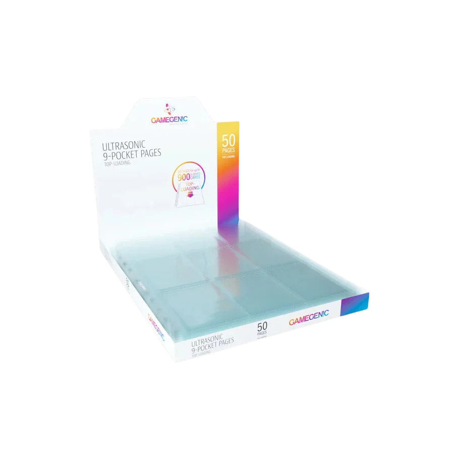 Gamegenic - Ultrasonic 9-Pocket Pages Toploading DISPLAY