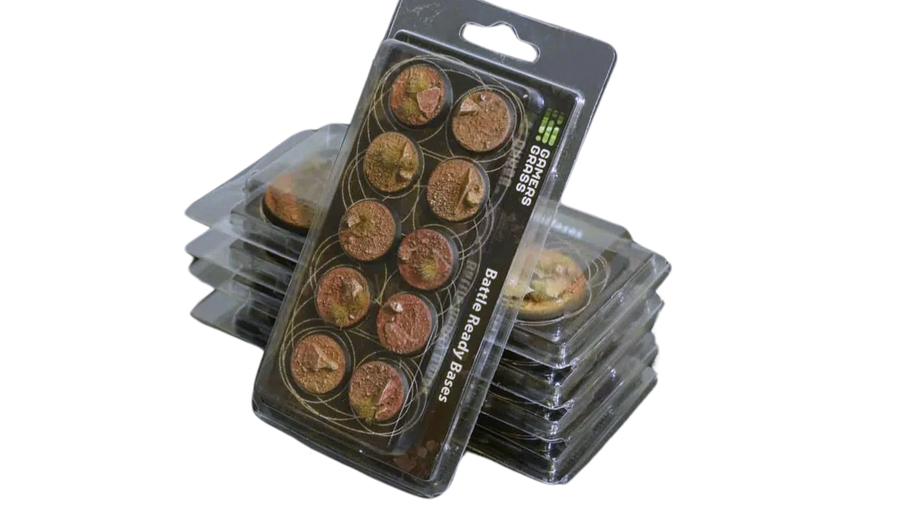 Gamers Grass Badlands Bases, Round 25mm (x10)