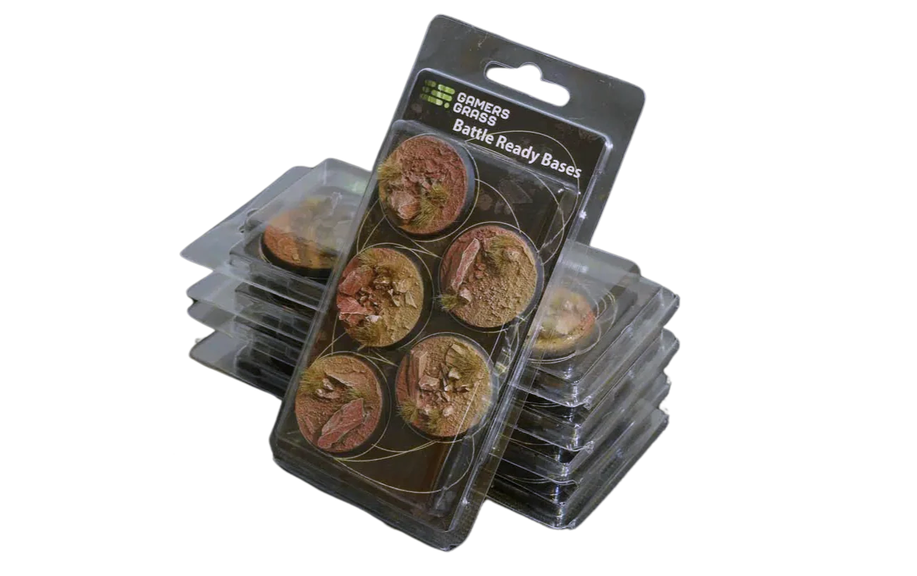 Gamers Grass Badlands Bases, Round 40mm (x5)