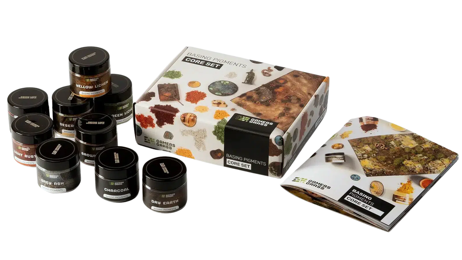 Gamers Grass - Basing Pigments Core Set