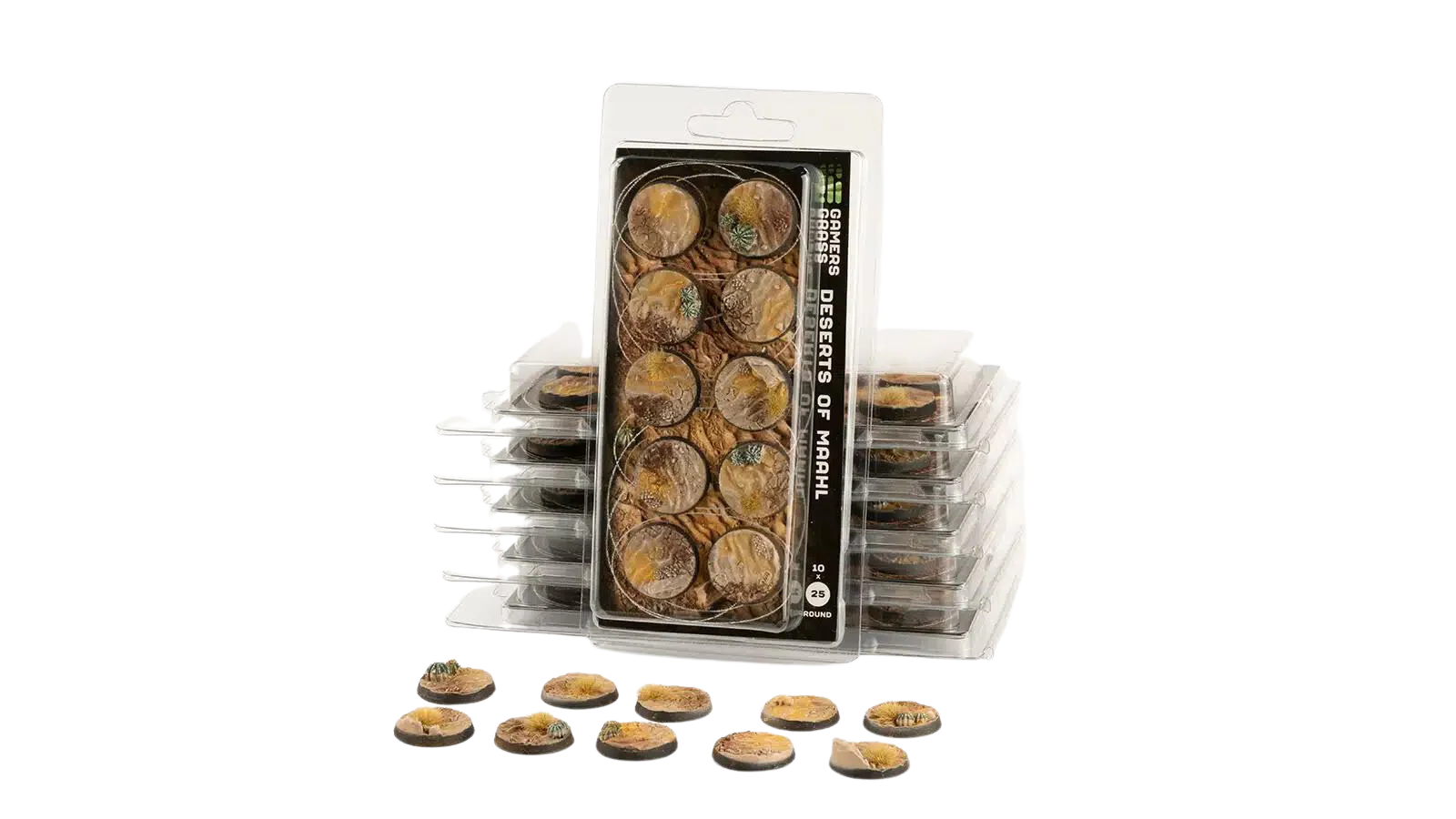 Gamers Grass - Deserts of Maahl Bases - Round 25mm (x10) - Image 2