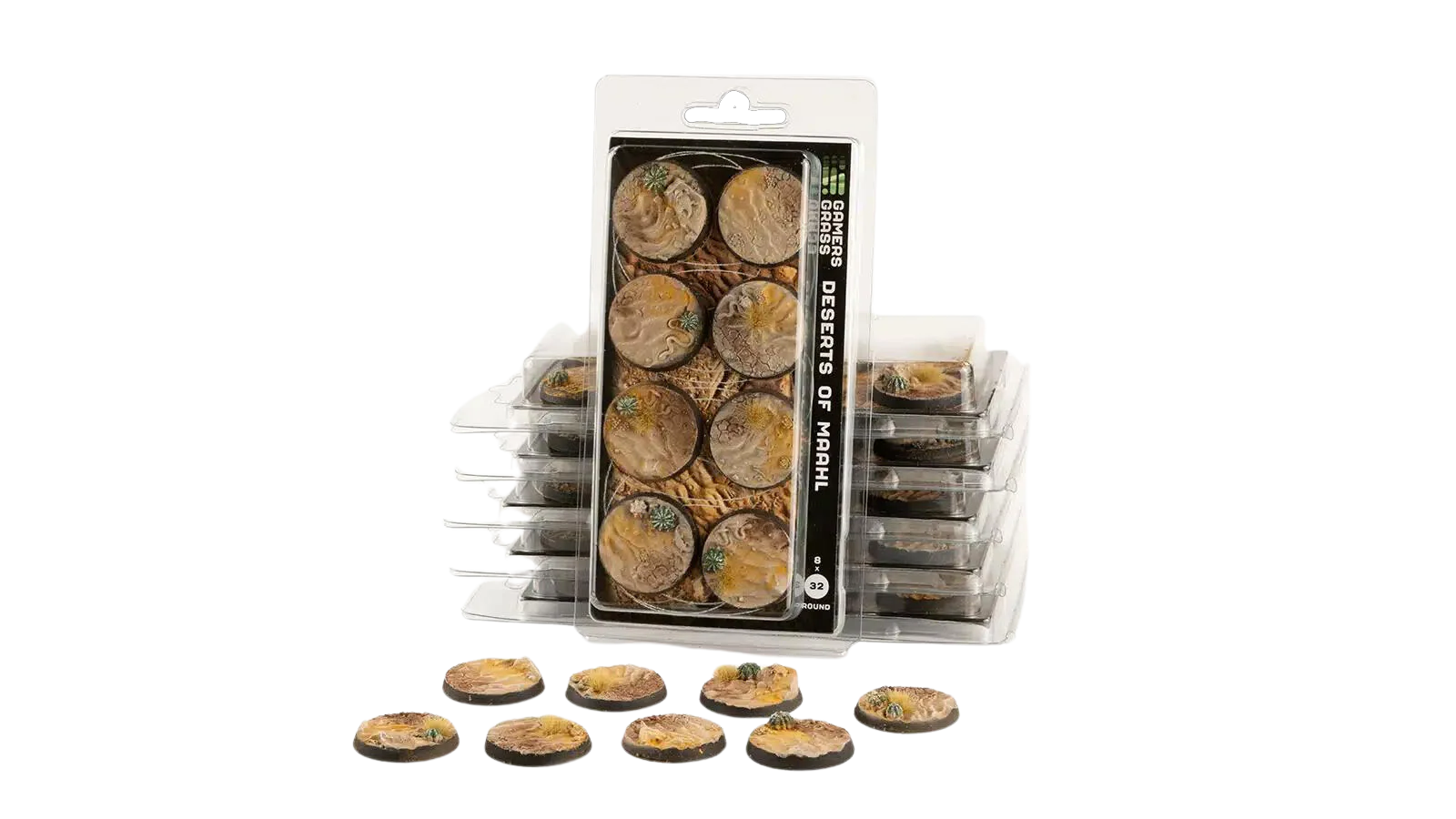 Gamers Grass - Deserts of Maahl Bases - Round 32mm (x8) - Image 2