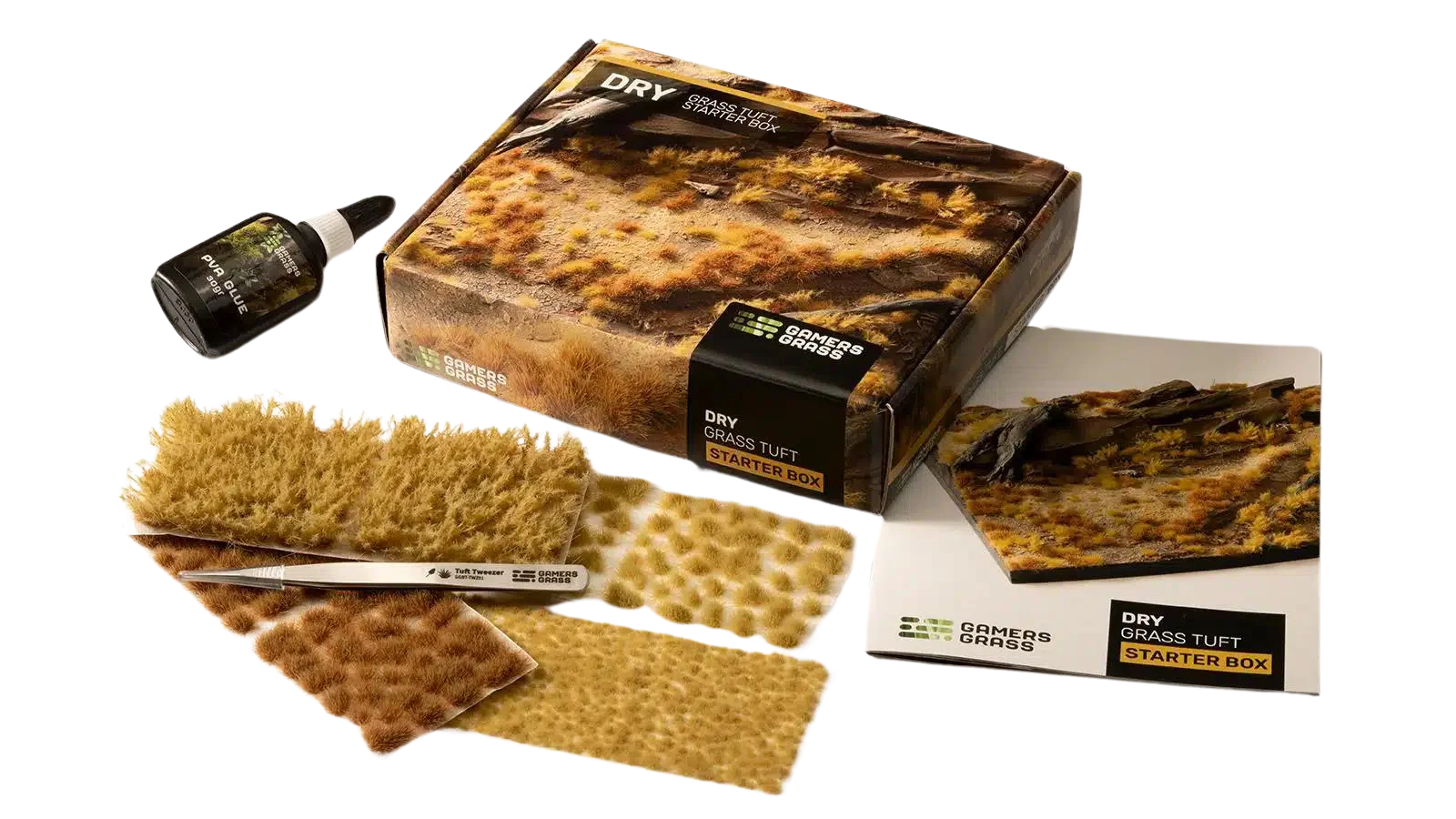 Gamers Grass - Dry Grass Tuft Starter Box