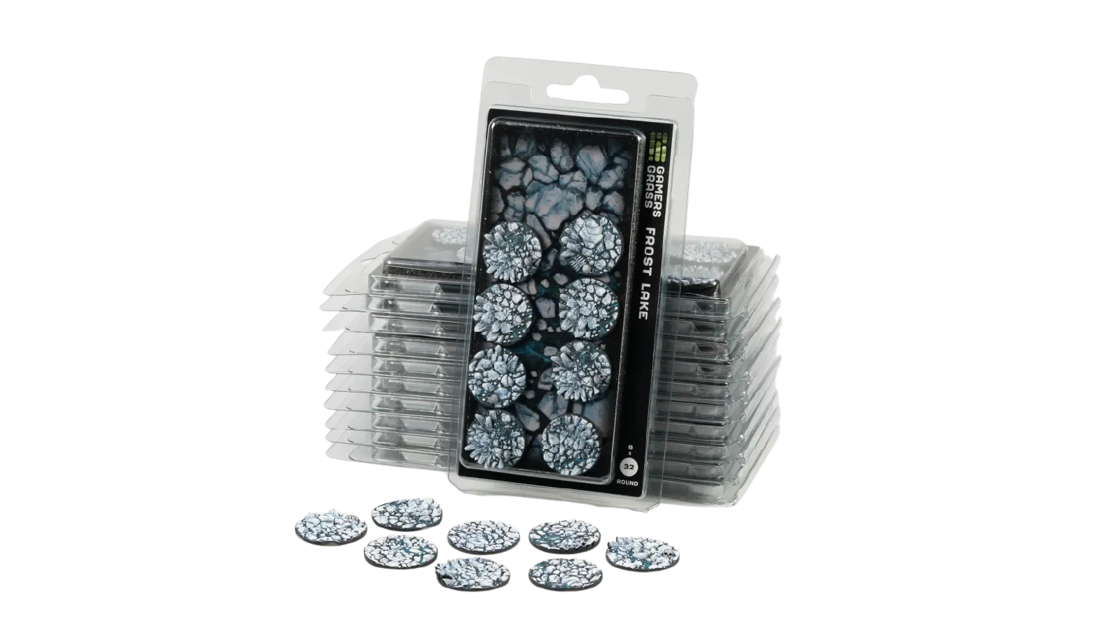 Gamers Grass - Frost Lake, Round 32mm (x8)