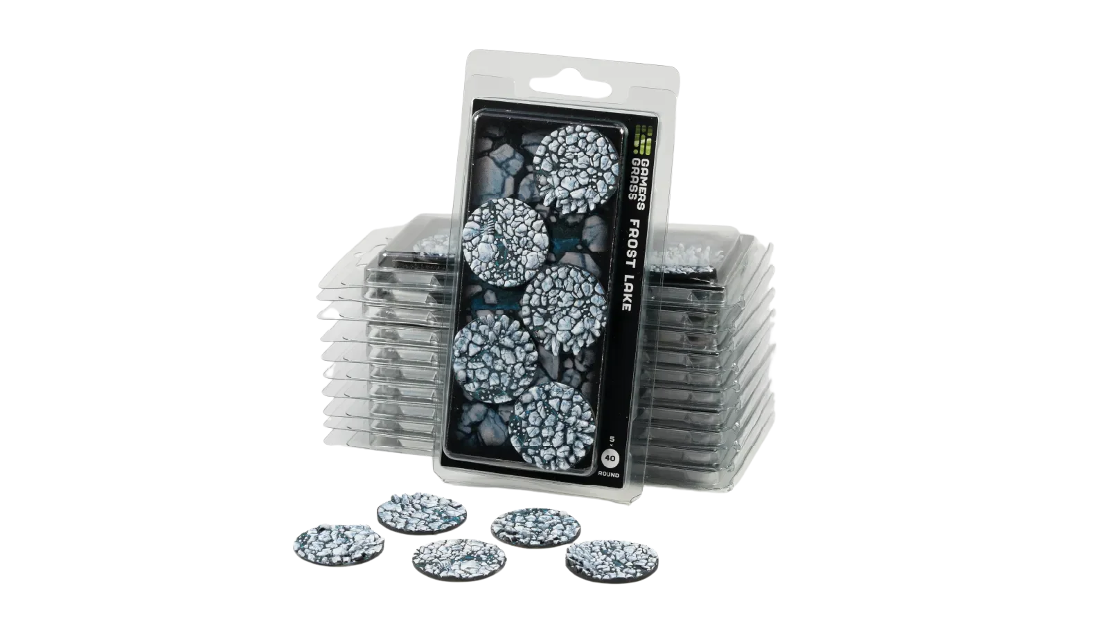 Gamers Grass - Frost Lake, Round 40mm (x5)