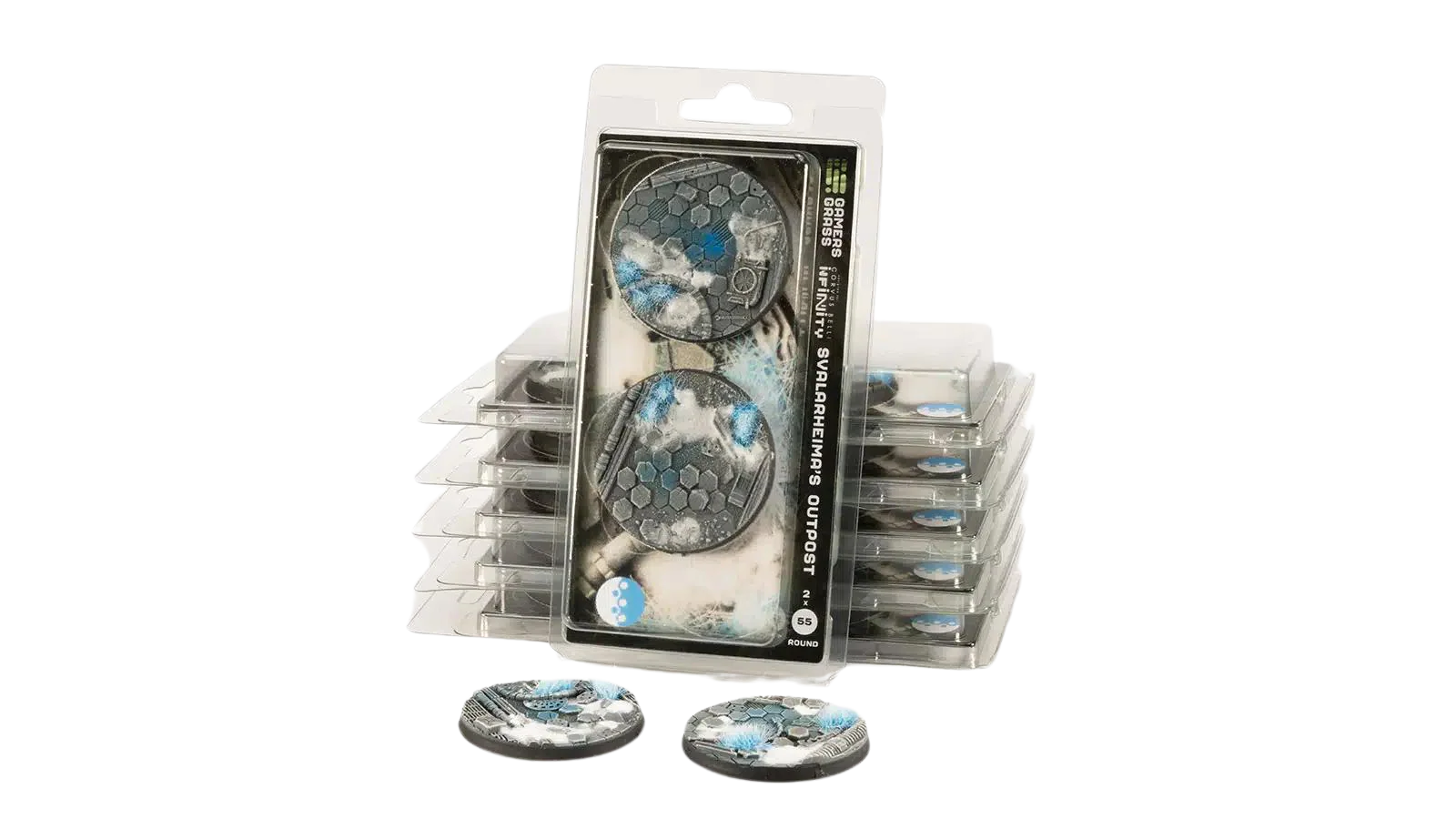 Gamers Grass - Svalarheima’s Outpost Round 55mm (2x)