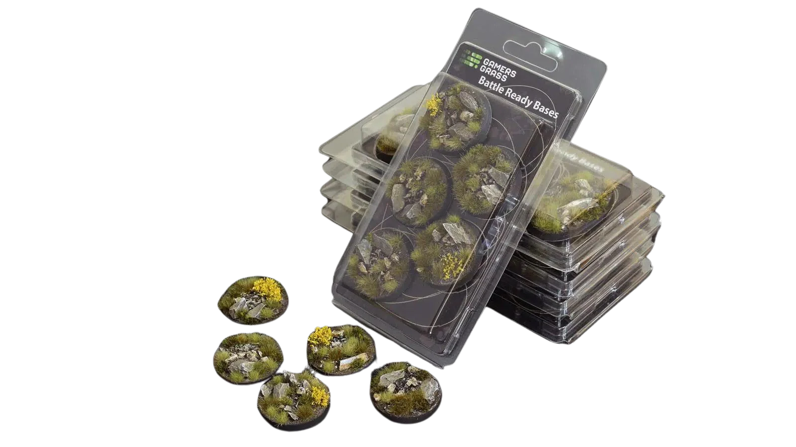 Gamers Grass - Highland Bases, Round 40mm (x5)
