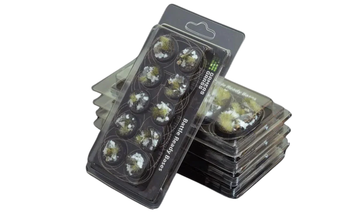 GamersGrass Winter Bases, Round 25mm (x10)