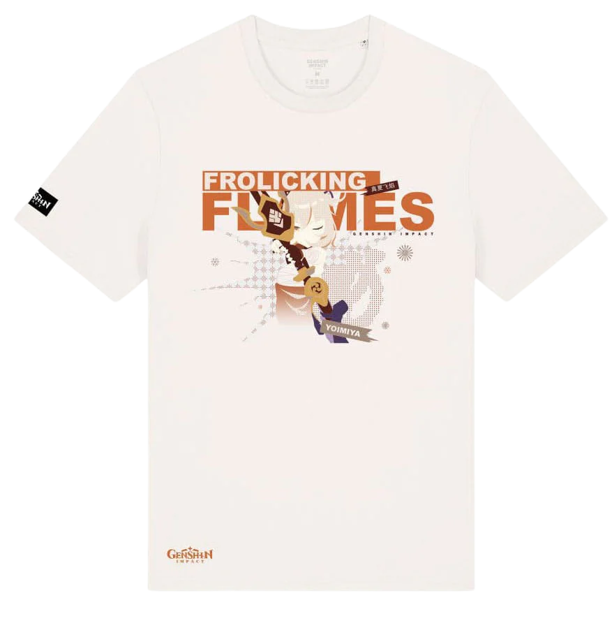 Genshin Impact T-Shirt Yoimiya Frolicking Flames XXL