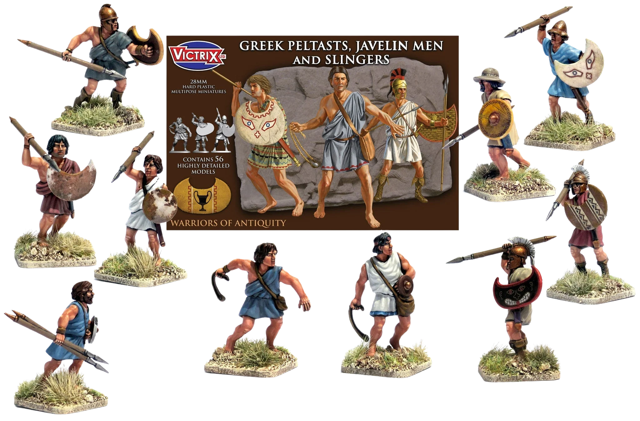 Greek Peltasts, Javelin Men and Slingers