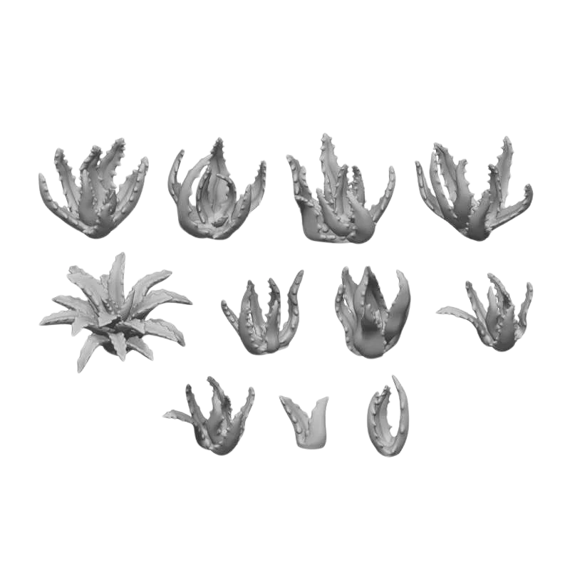 Green Stuff World - 3D printed set - Aloe