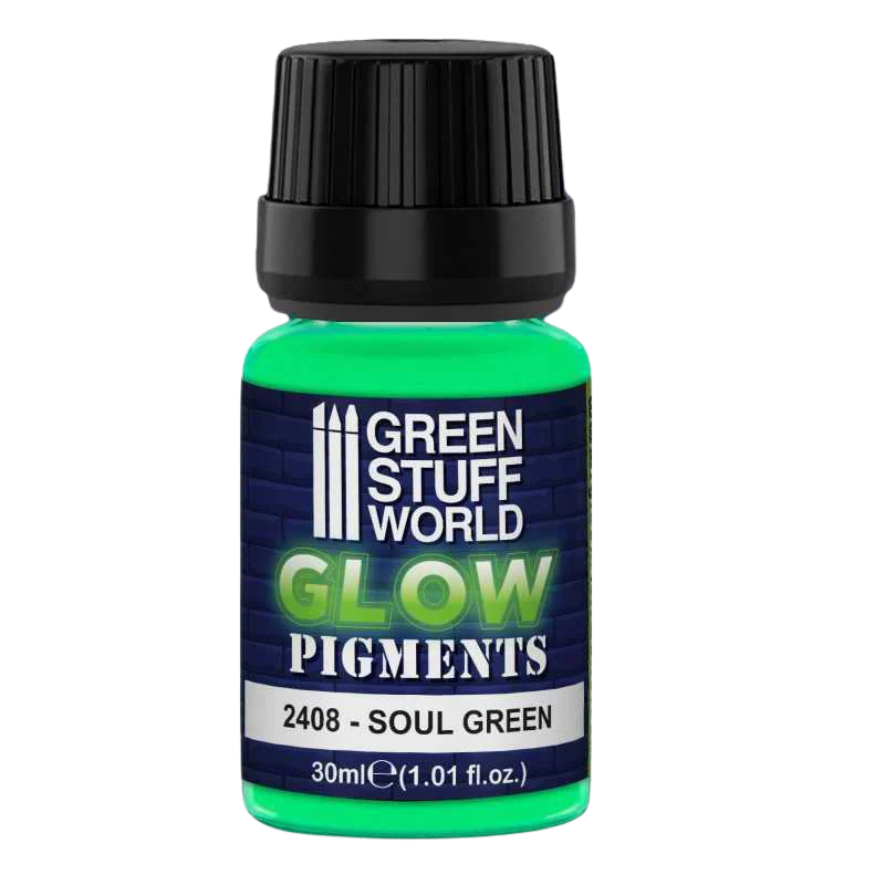 Green Stuff World - Glow in the Dark Pigment - SOUL GREEN