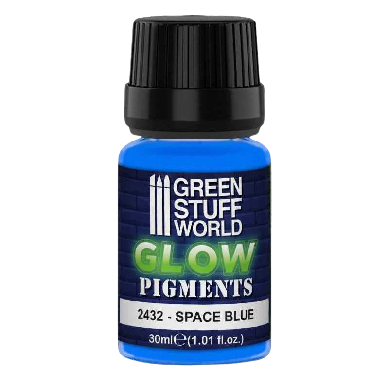 Green Stuff World - Glow in the Dark Pigment - SPACE BLUE