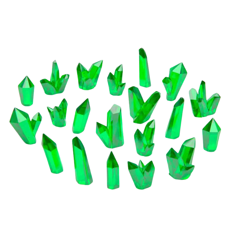 Green Stuff World - Green Resin Crystals - Large