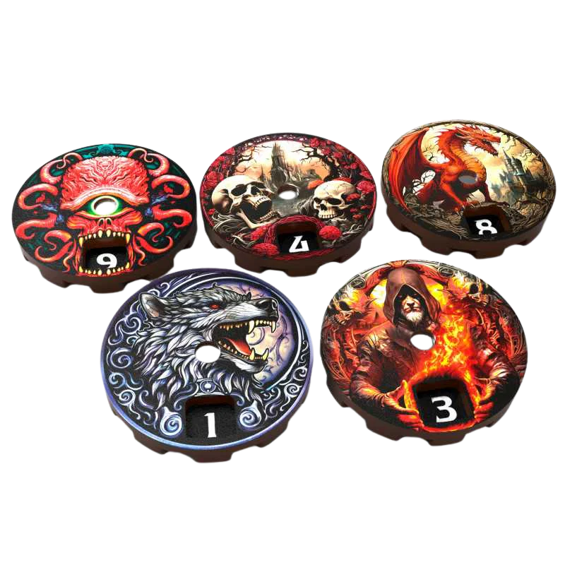 Green Stuff World - Life counters - Darkness Set