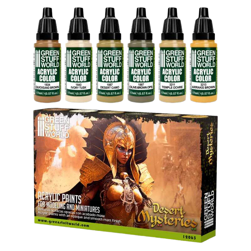 Green Stuff World - Paint Set - Desert Mysteries