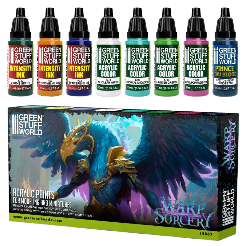 Green Stuff World - Paint Set - Warp Sorcery