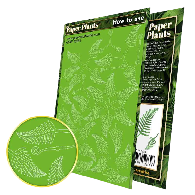 Green Stuff World - Paper Plants - Fern